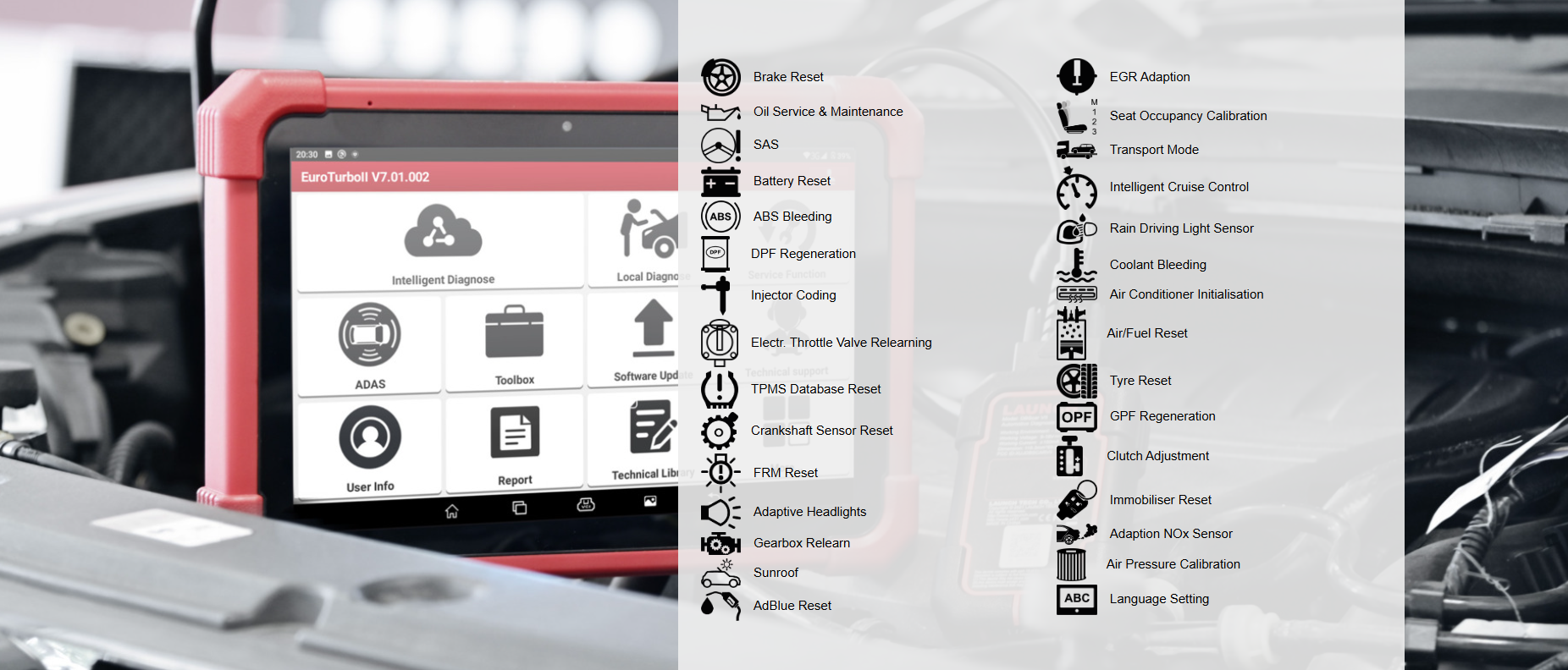 EURO LINK SPECIALNI FUNKCE